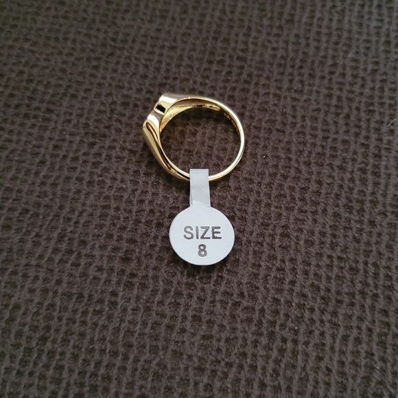 Simply Silver🤍 Gold💛 Heart Ring - Picture 9 of 16